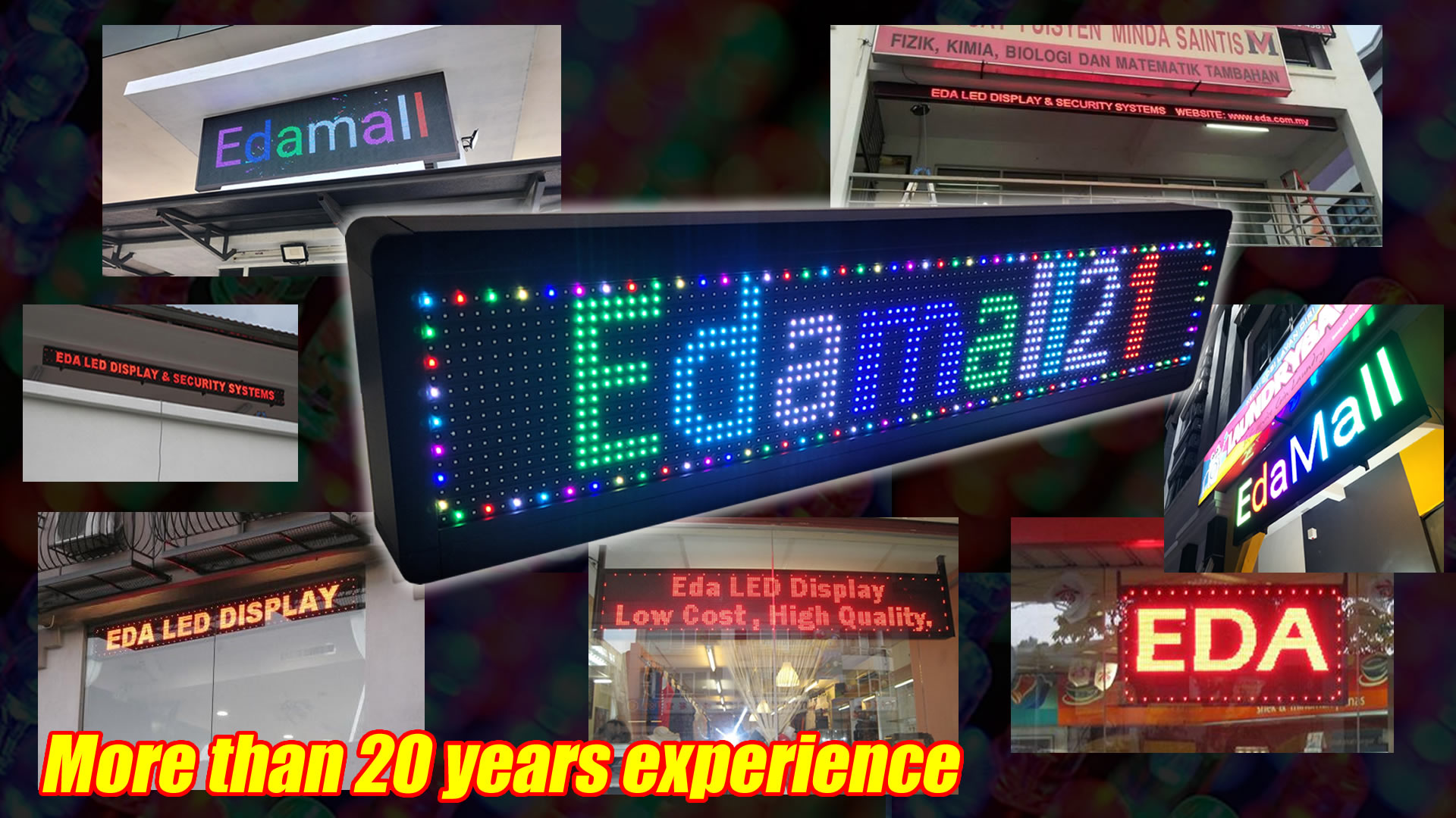 EDA LED SIGNBOARD - Malaysia Professional LED Display Signboard Providers
